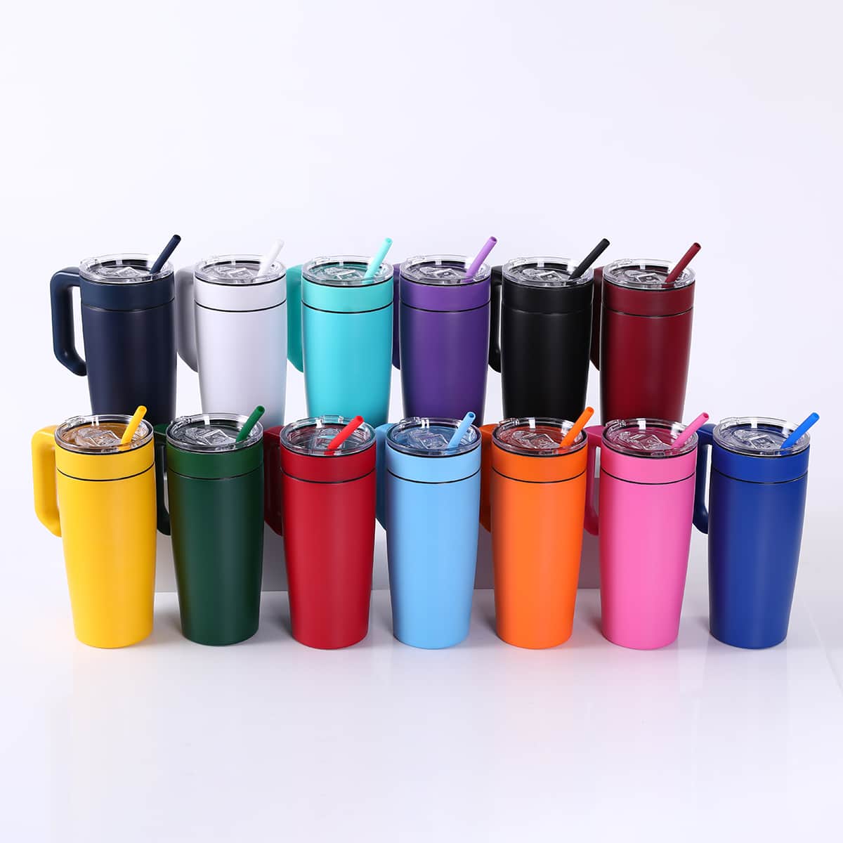 20 oz Classic Custom Tumbler with Handle blank available for custom engraving